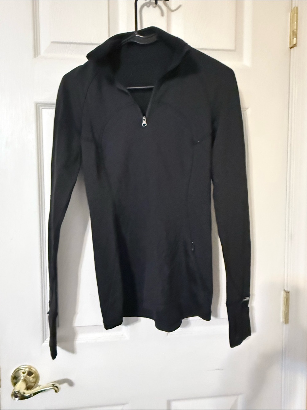 lululemon athletica Black Quarter-Zip Pullover